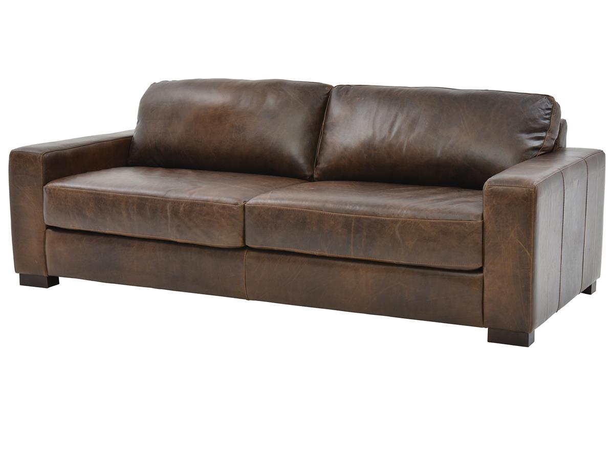 York Leather Sofa